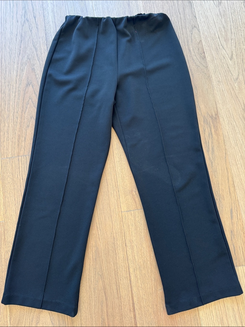 Coldwater Creek Women’s Medium Relaxed Fit Black‎ Pull On Black Pants Career